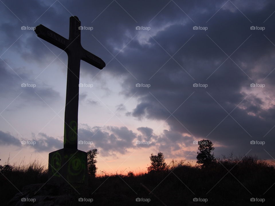 Sunset without filters