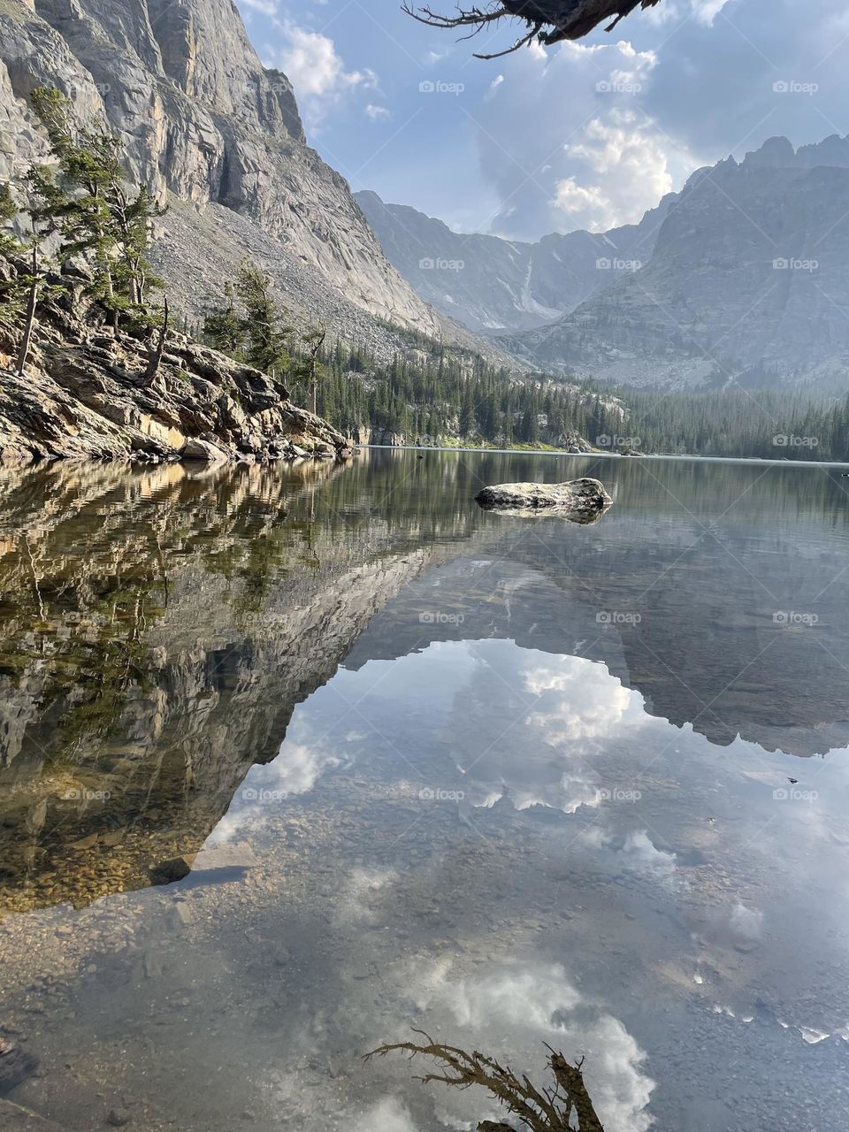 Mountain reflection 