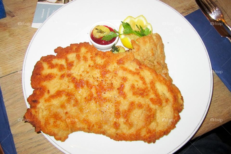 Authentic Wiener schnitzel