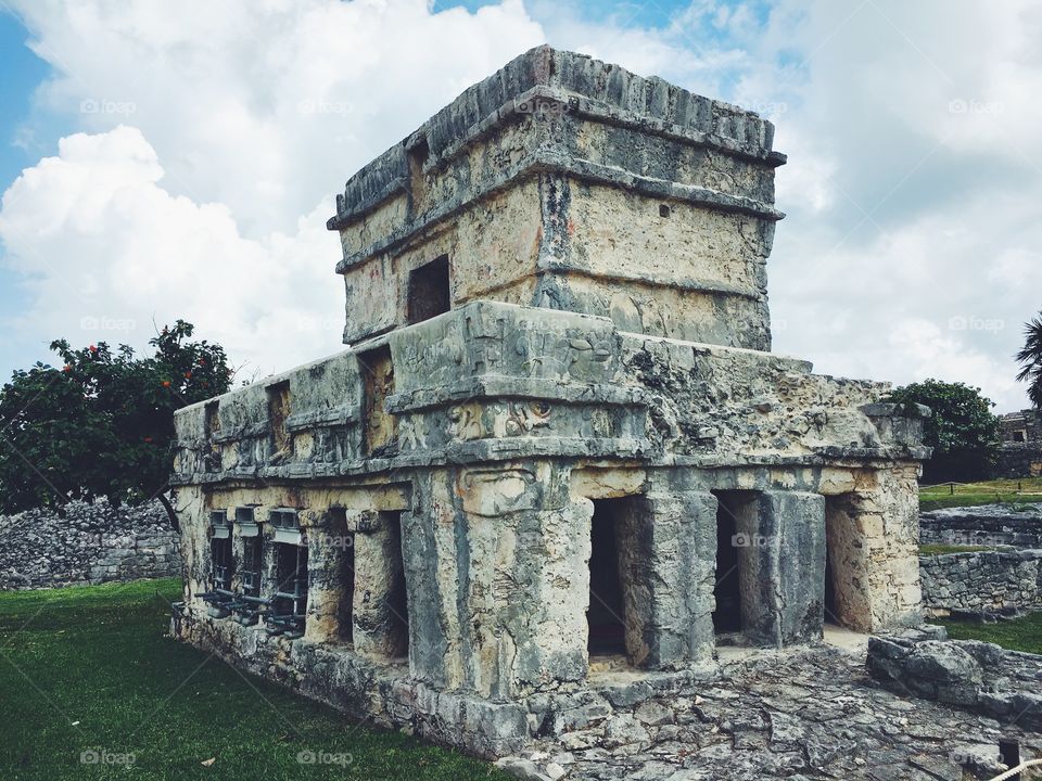 Mayan ruins in Tulum, Mexico 