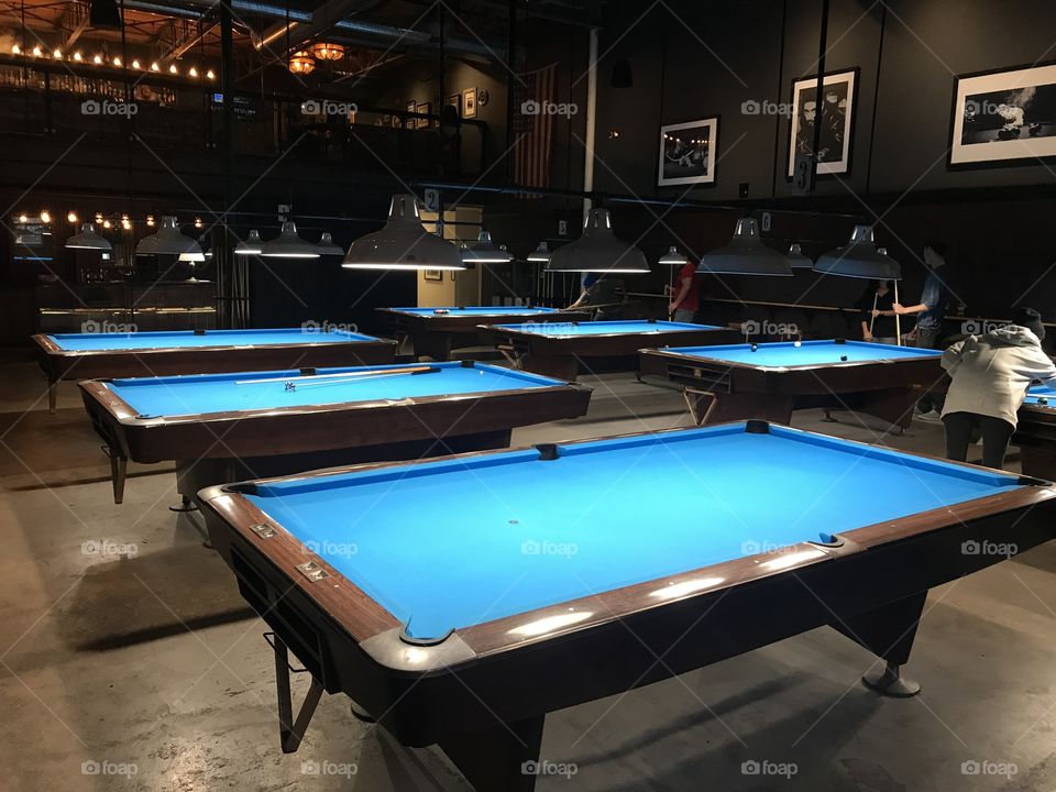 Pool tables 