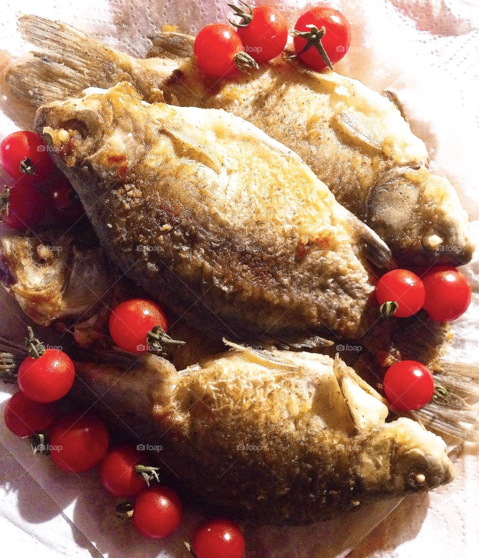 I like to cook fried fish