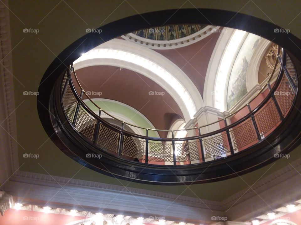 looking to second floor in court house