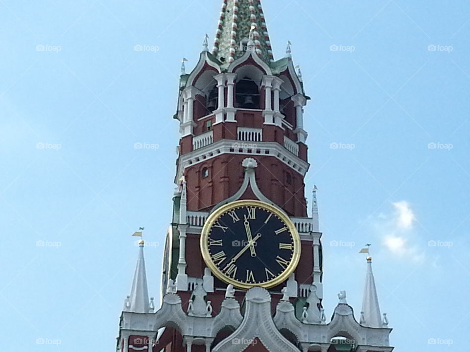 Time in Red Square. my vacation