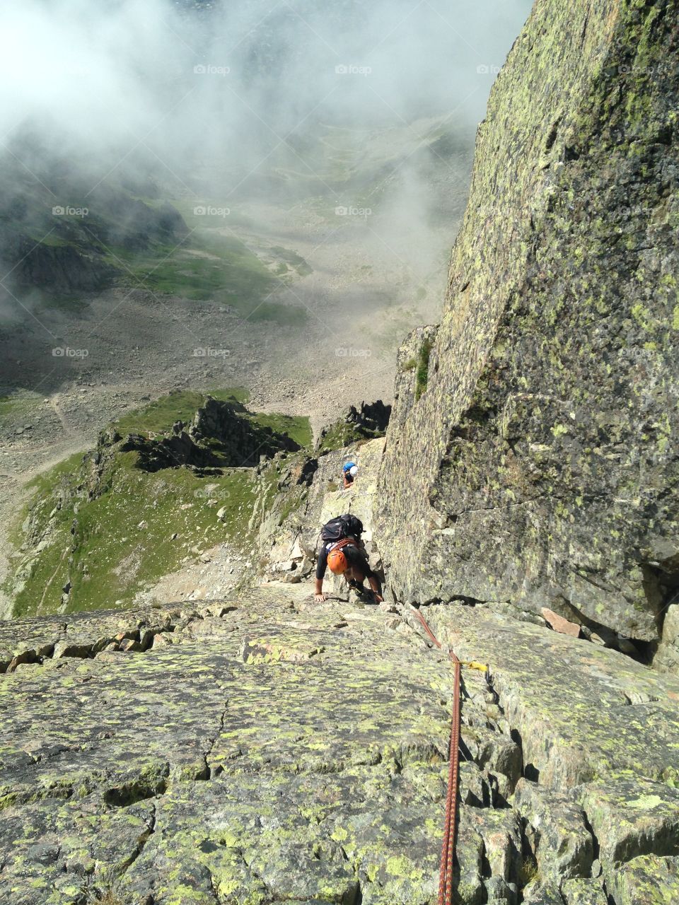 Climbing exposure. Taken on a recent climbing trip