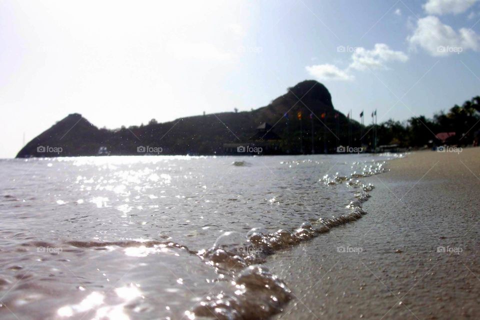 Pigeon Island Beach