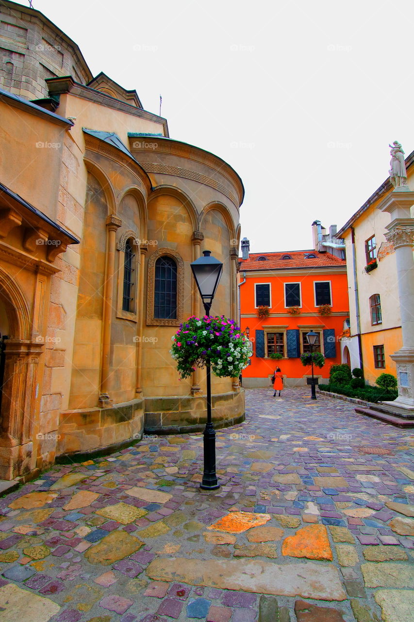 Types of old Lviv.