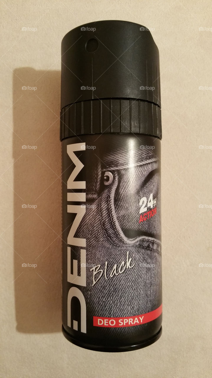 Denim deodorant spray