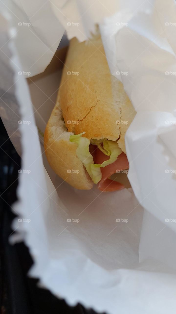 Tasty sandwich healthy