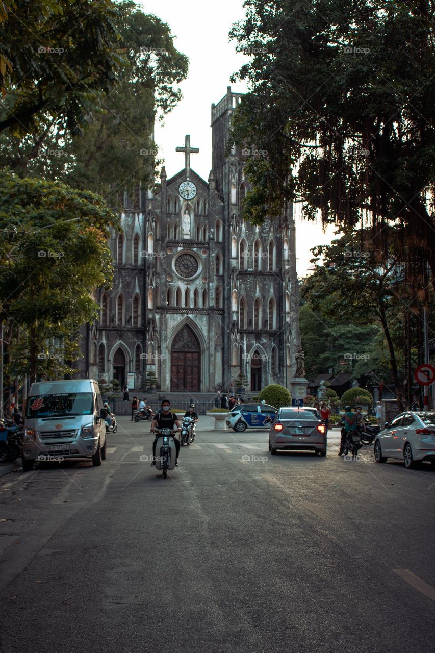 Cathedral in vietnam 