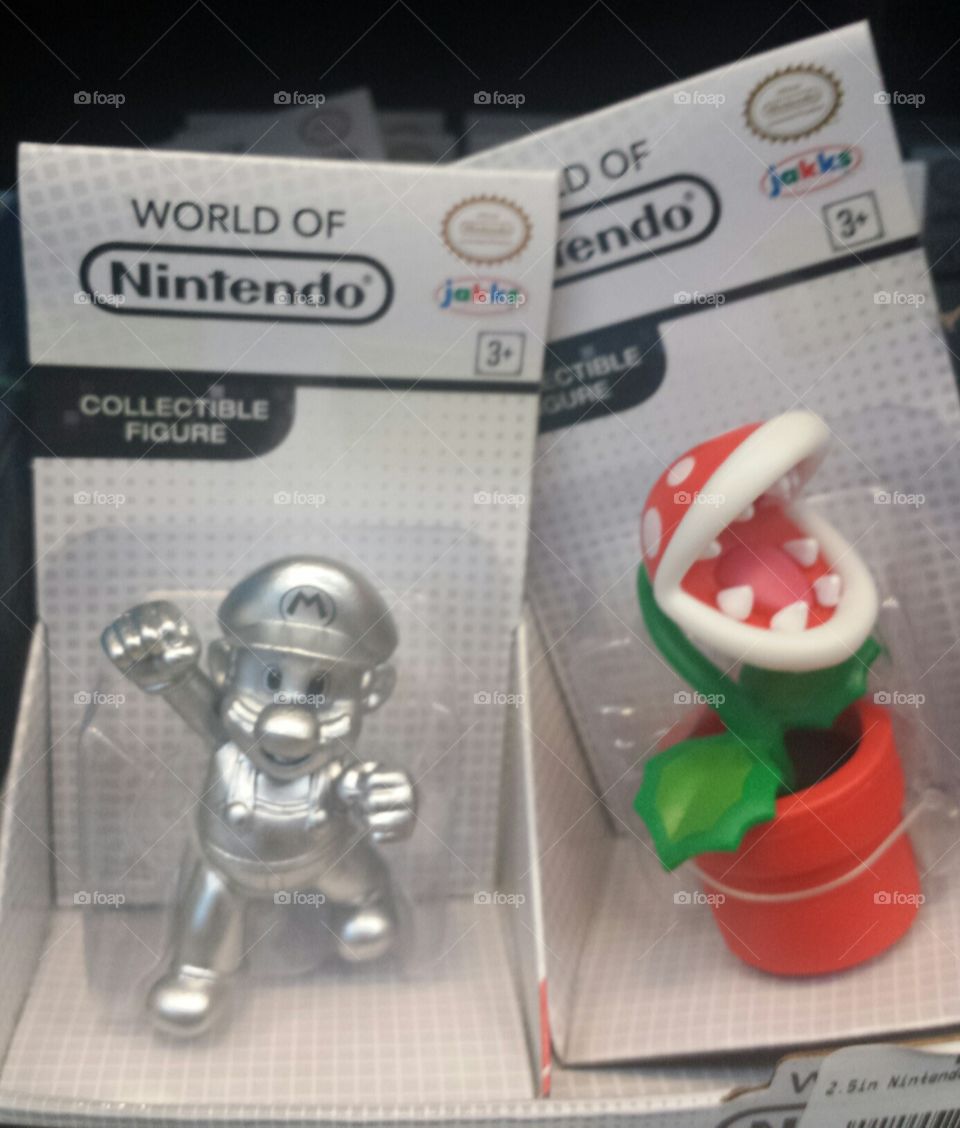mario & piranha plant