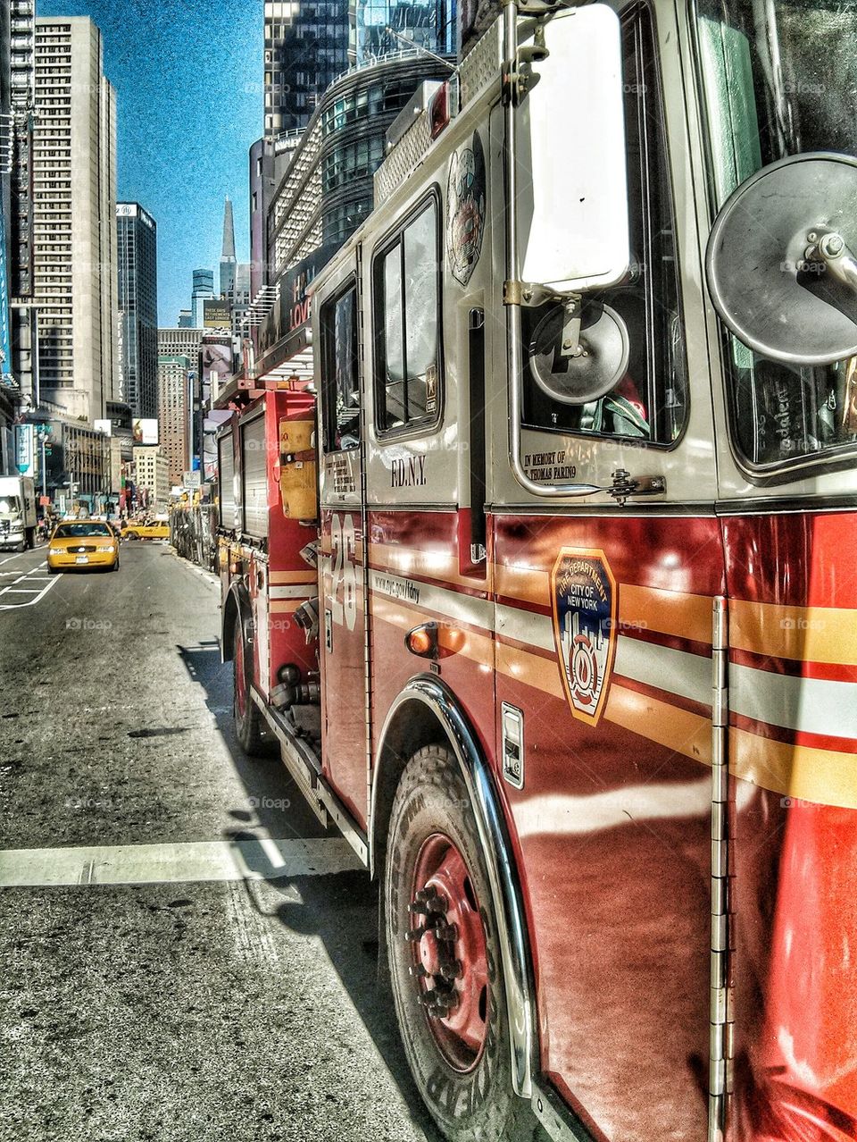 FDNY Fire Truck parked