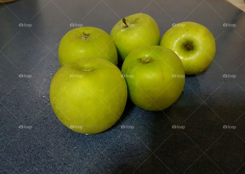 Fresh Green Apples