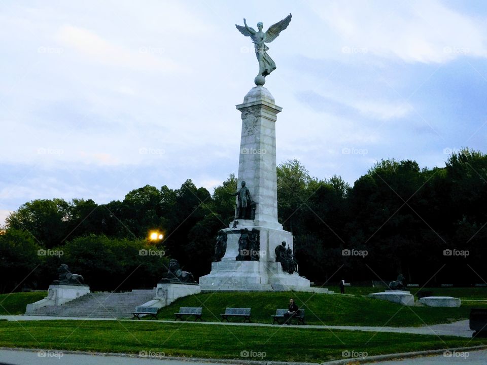 Mount Royal park in Montreal