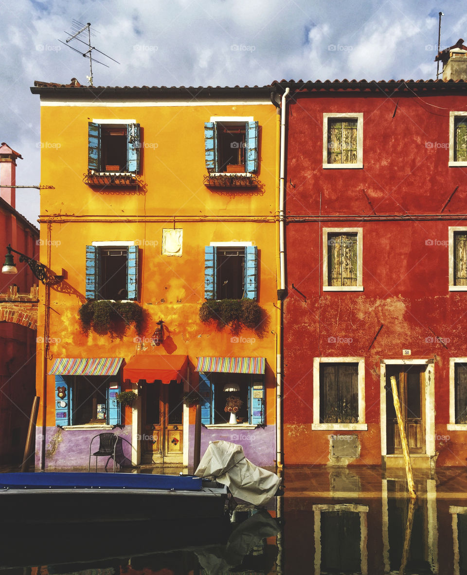 Beautiful, colorful homes