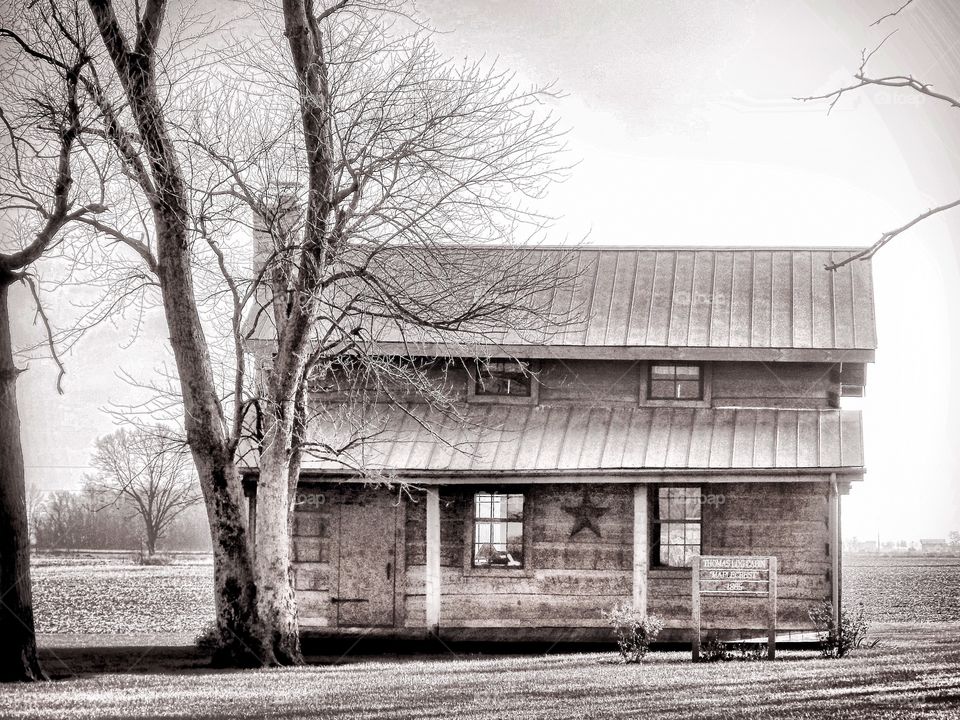 Old Indiana cabin