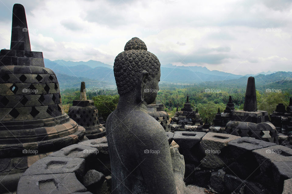 Borobudur - the biggest Buddhist temple in the world