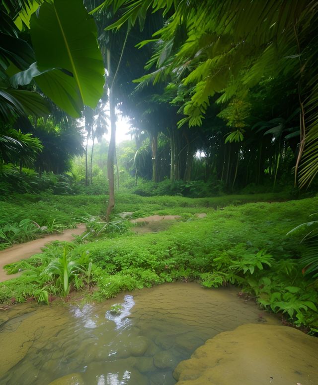 natural waterfall