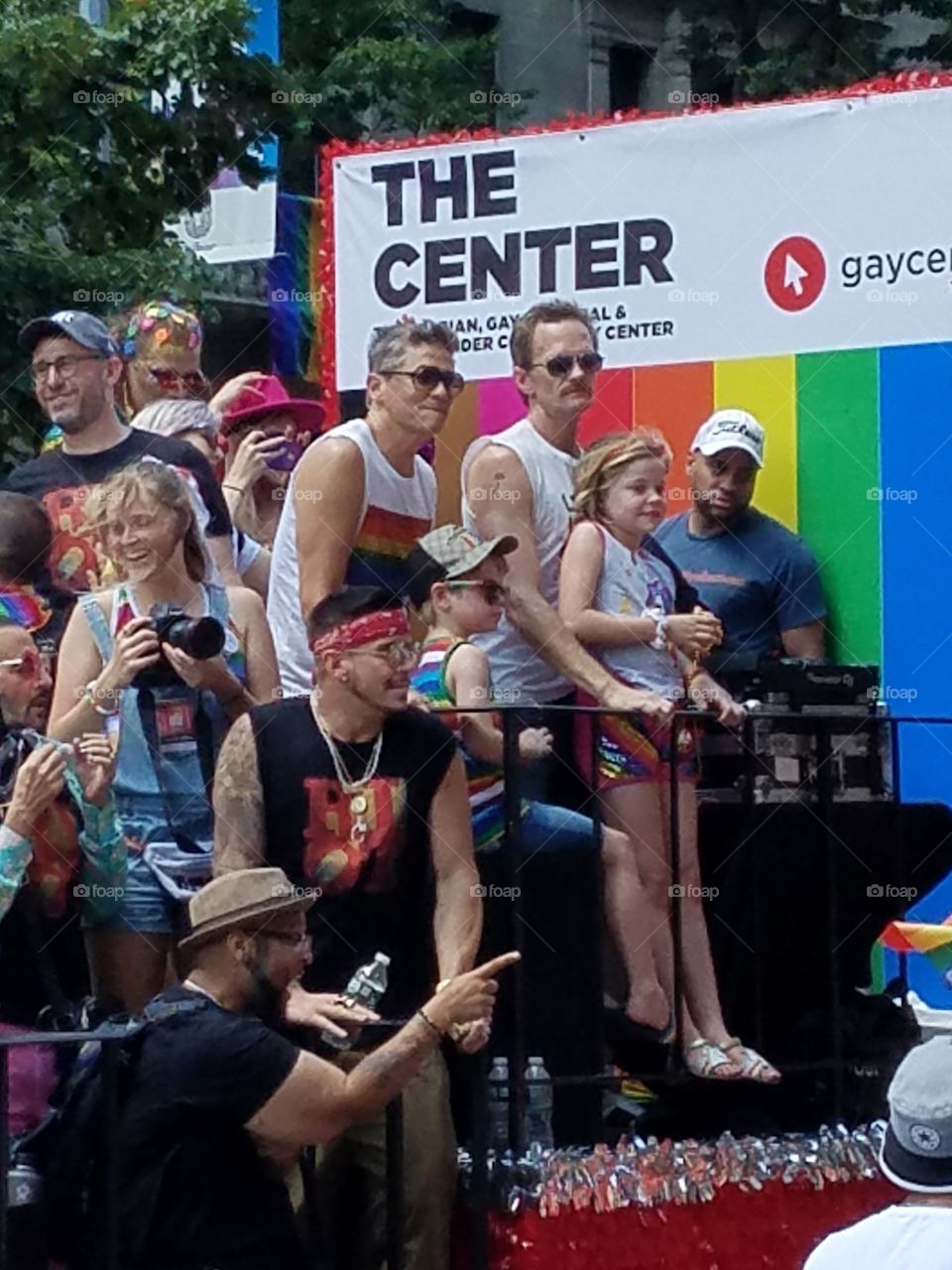 Neil Patrick Harris and family at World Pride 2019