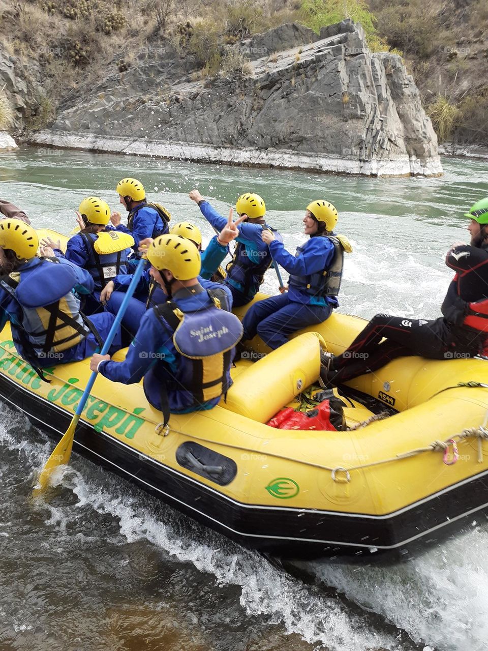 kayak en el río