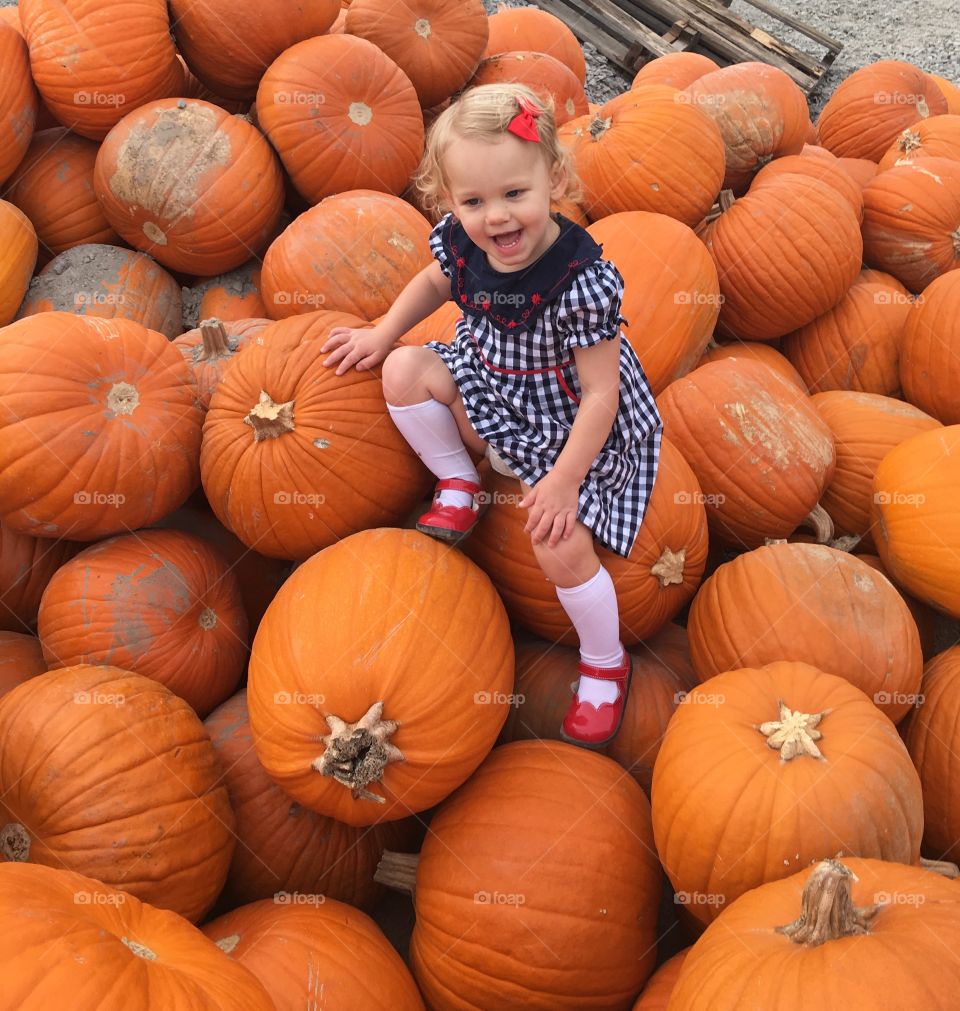 Cutest pumpkin in the patch!