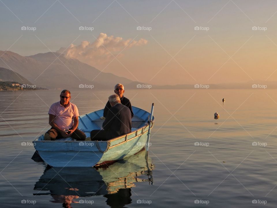 Men in boat