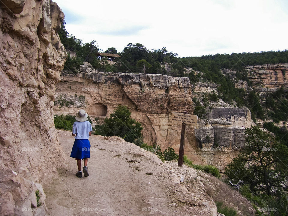 hiking the Grand Canyon