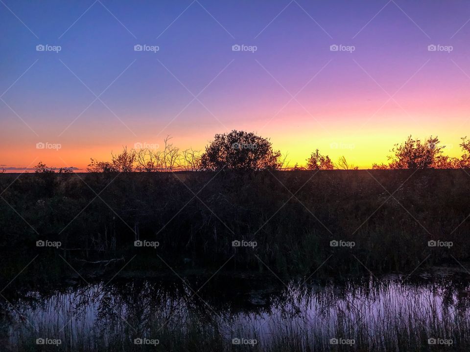 Prairie sunset 