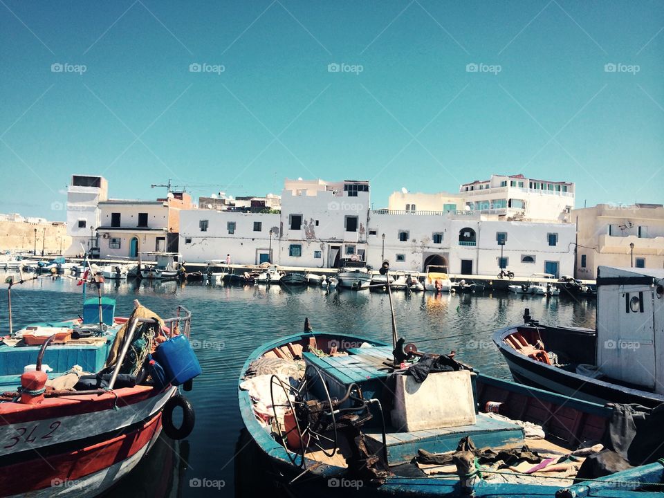 forgetten in Bizerte . old port