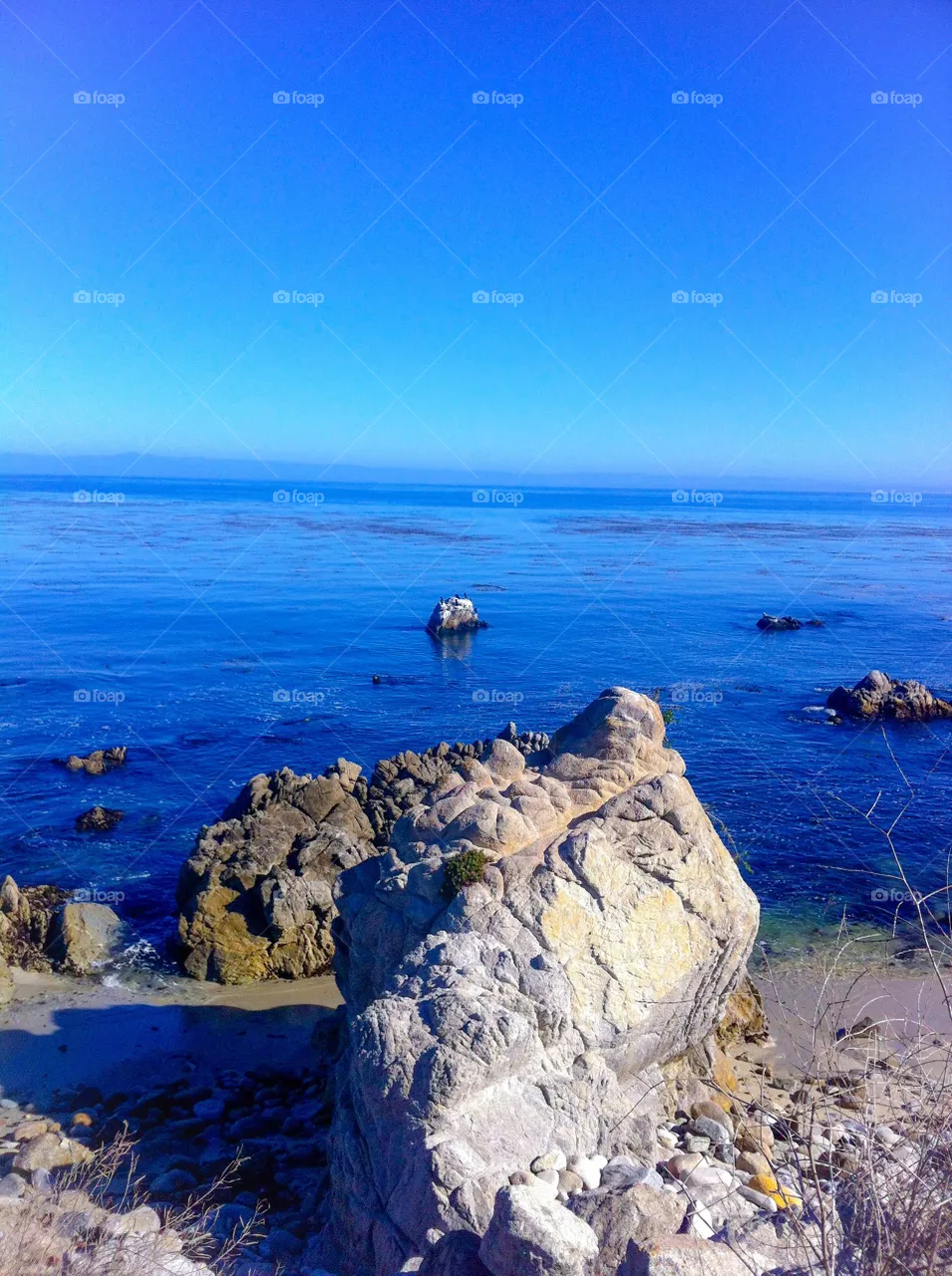 Clear blue