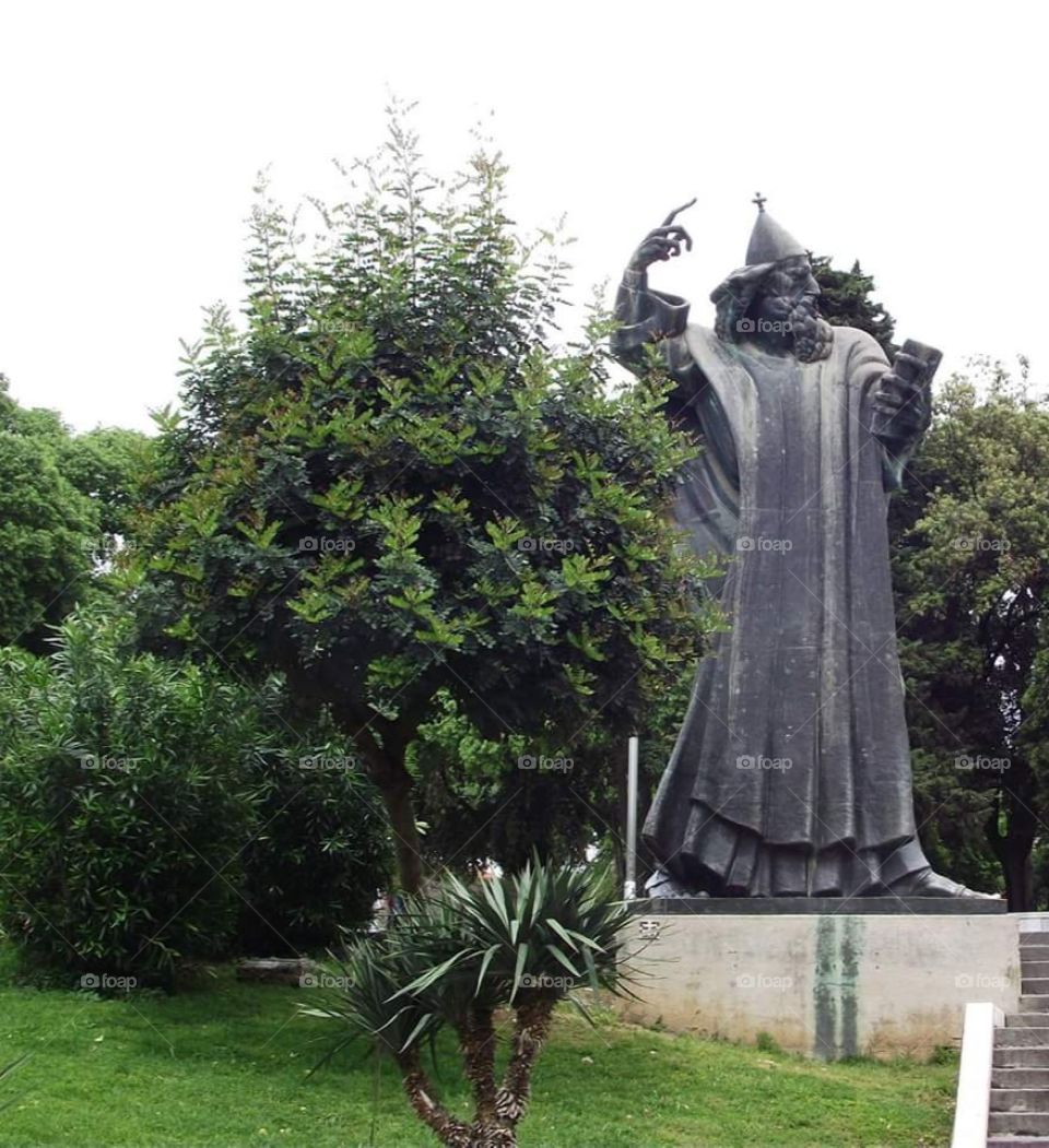 Split city from Croatia Gregory of Nin was the chancellor of the Croatian royal court and one of the most important bishops of Nin