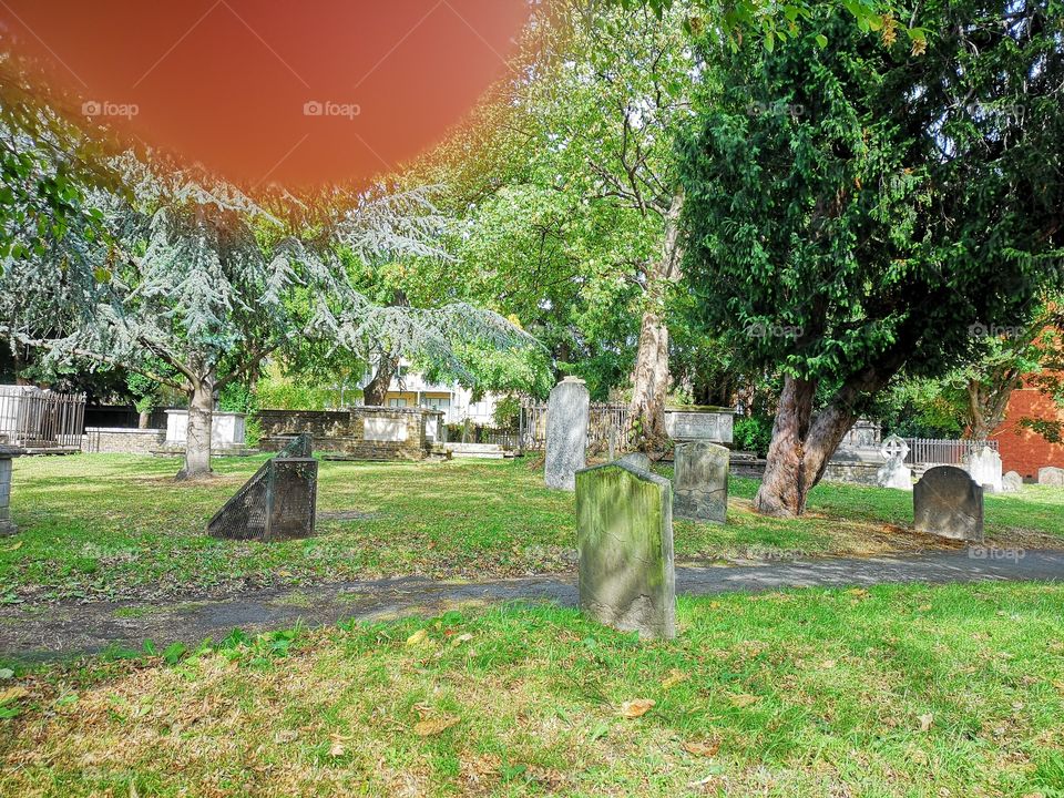 London cemetery