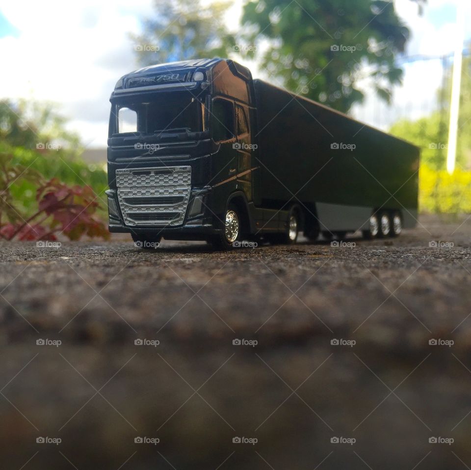 Volvo truck toy