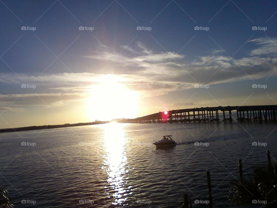 sunset on the Gulf Coast of Florida