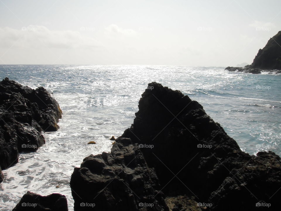 View from Mokulua Island. 