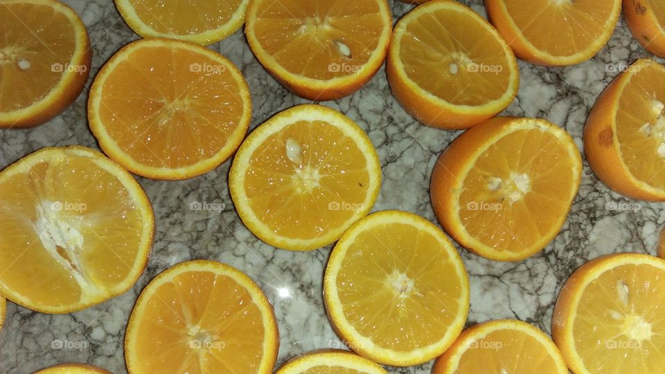 Delicious orange fruit