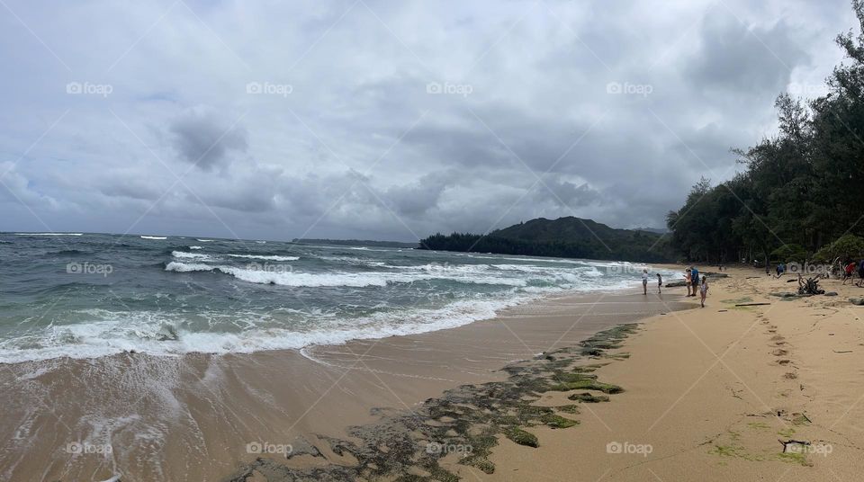 Island storm rolling in