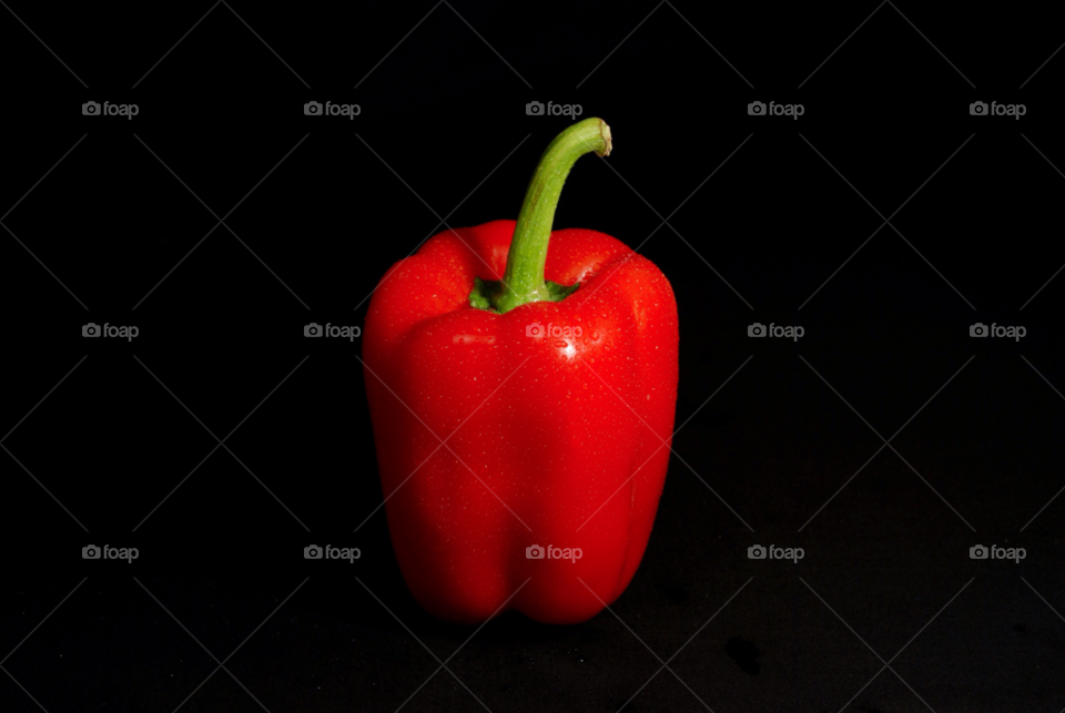 pepper capsicum red pepper by markhowden