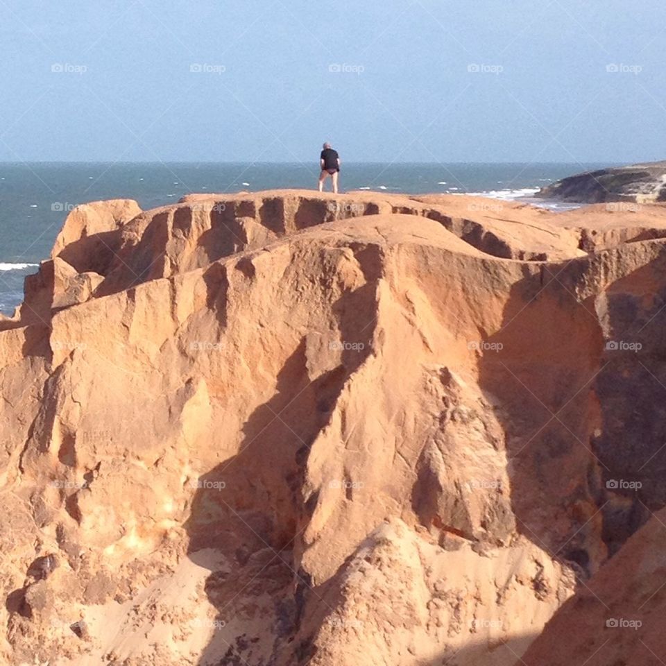 Oldman in the cliffs