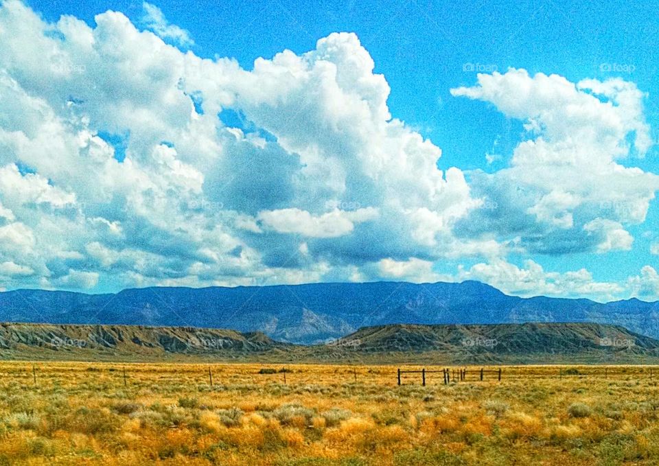 Desert sky scape 