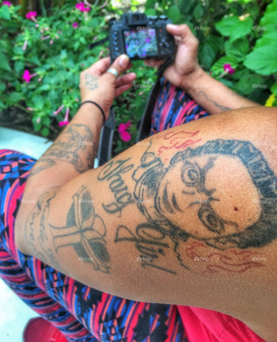 Different art tattoos 