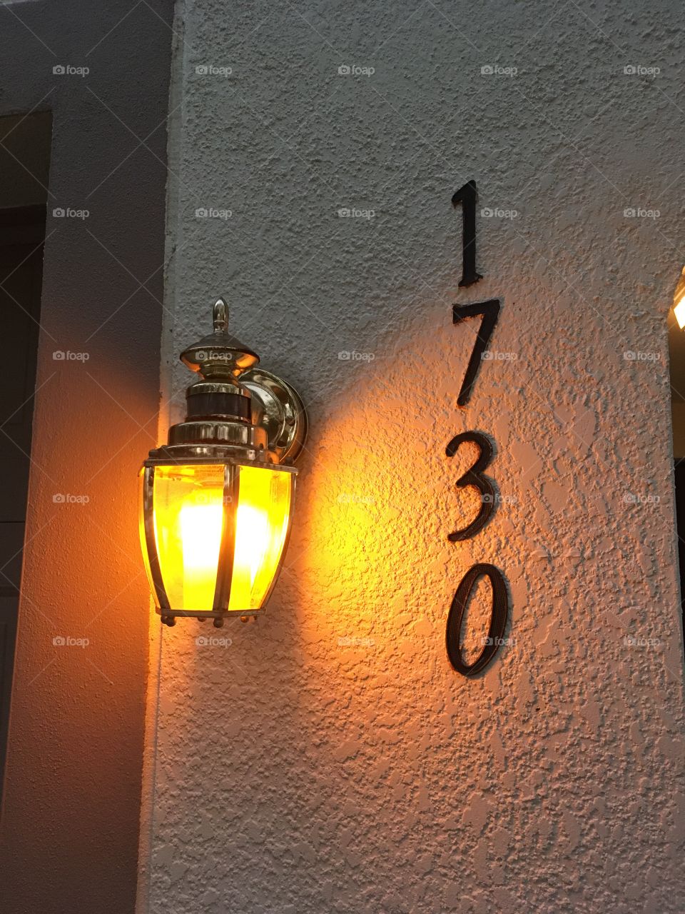 Torch light on at 1730 