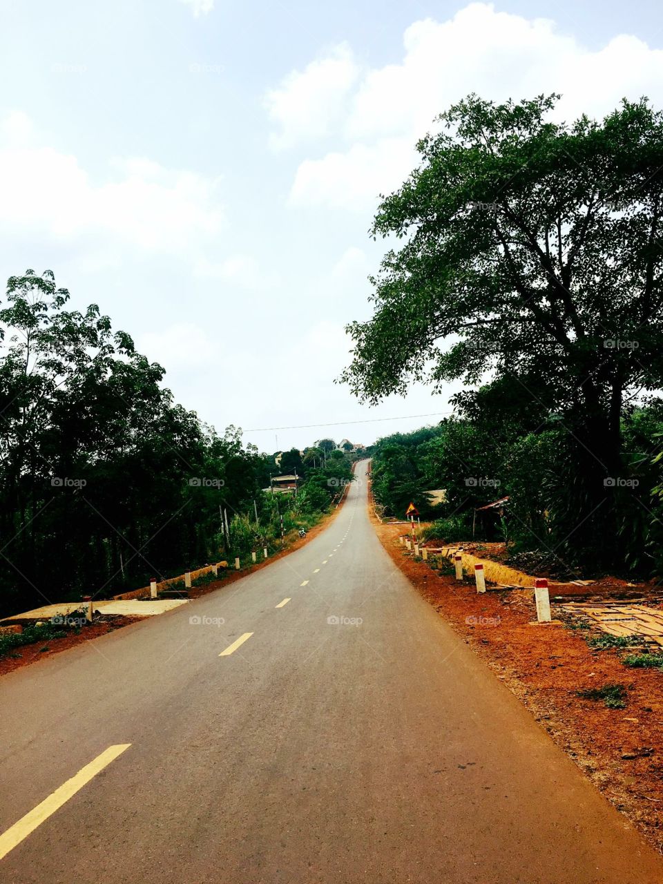 red soil and plastic soil...