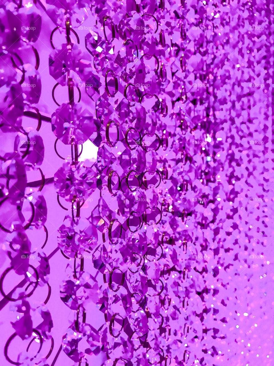 Crystals in a Warsaw casino 