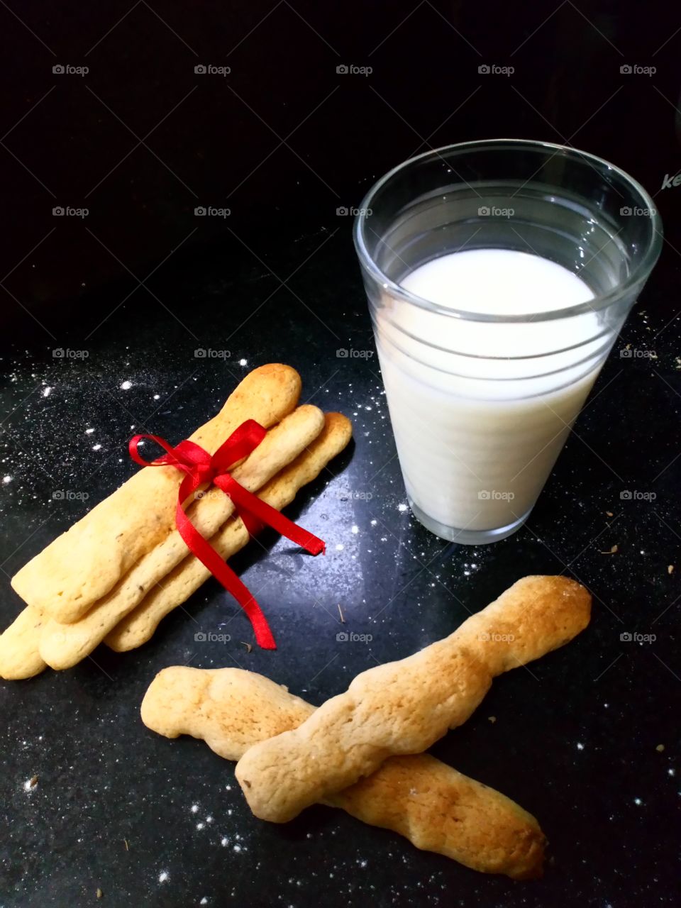 Galletas con leche