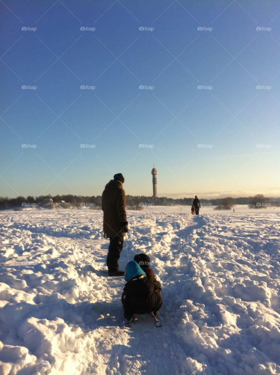 Wintry walk