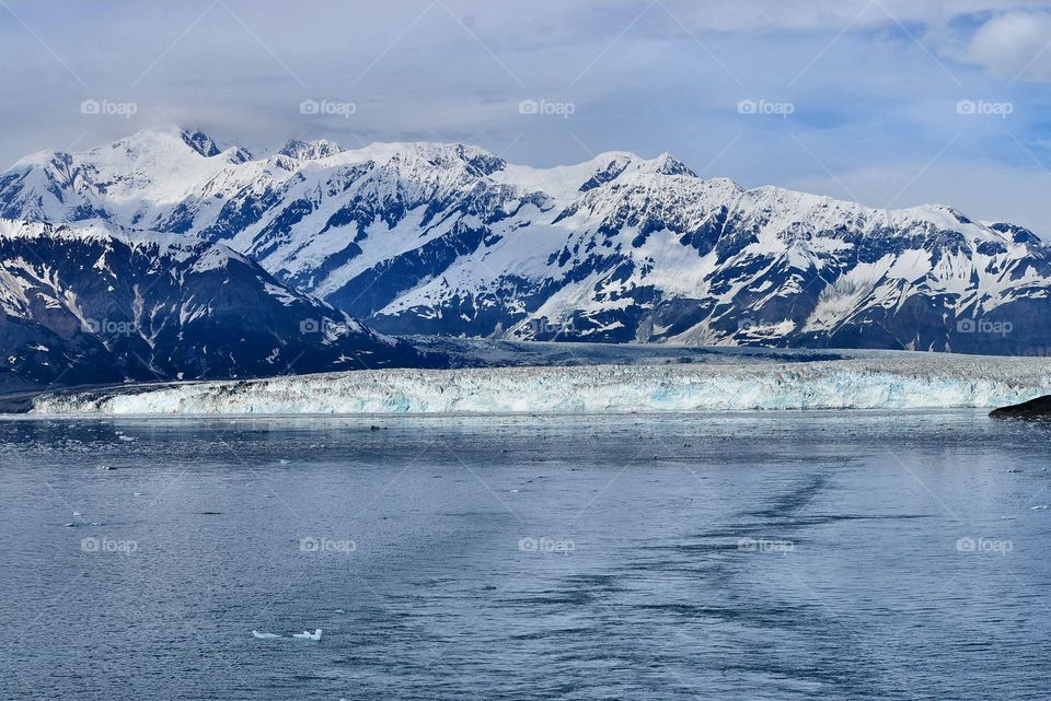 Hubbard Glacier in Alaska