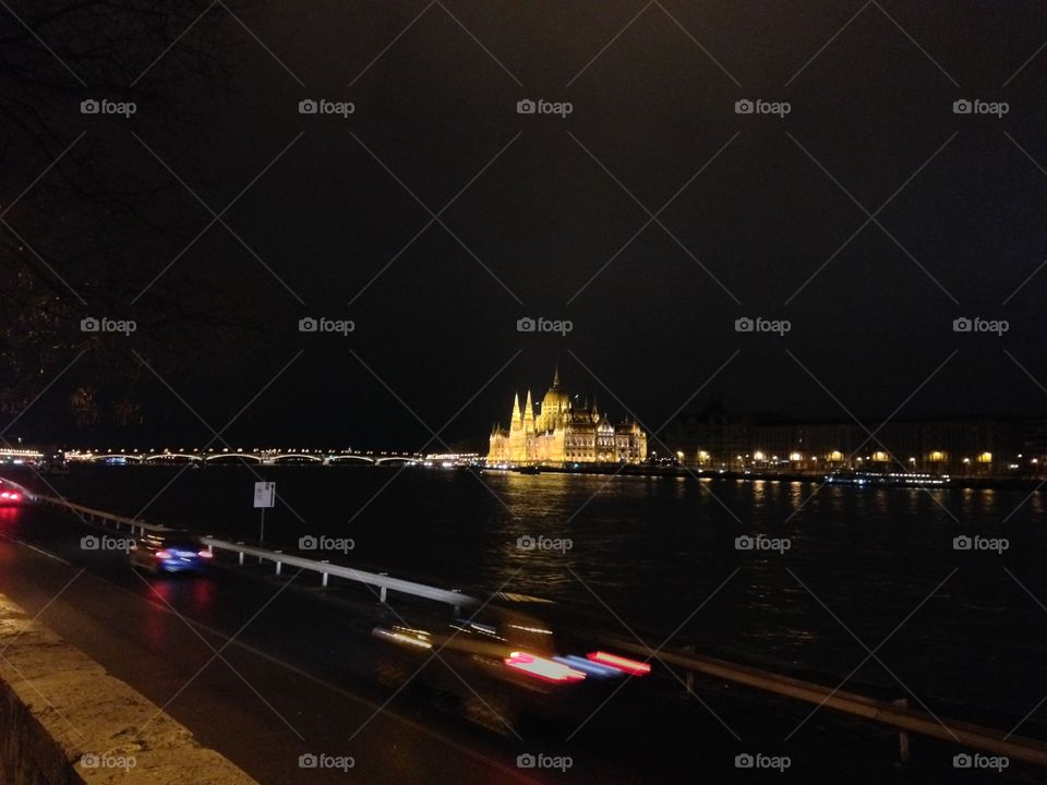 Budapest at night