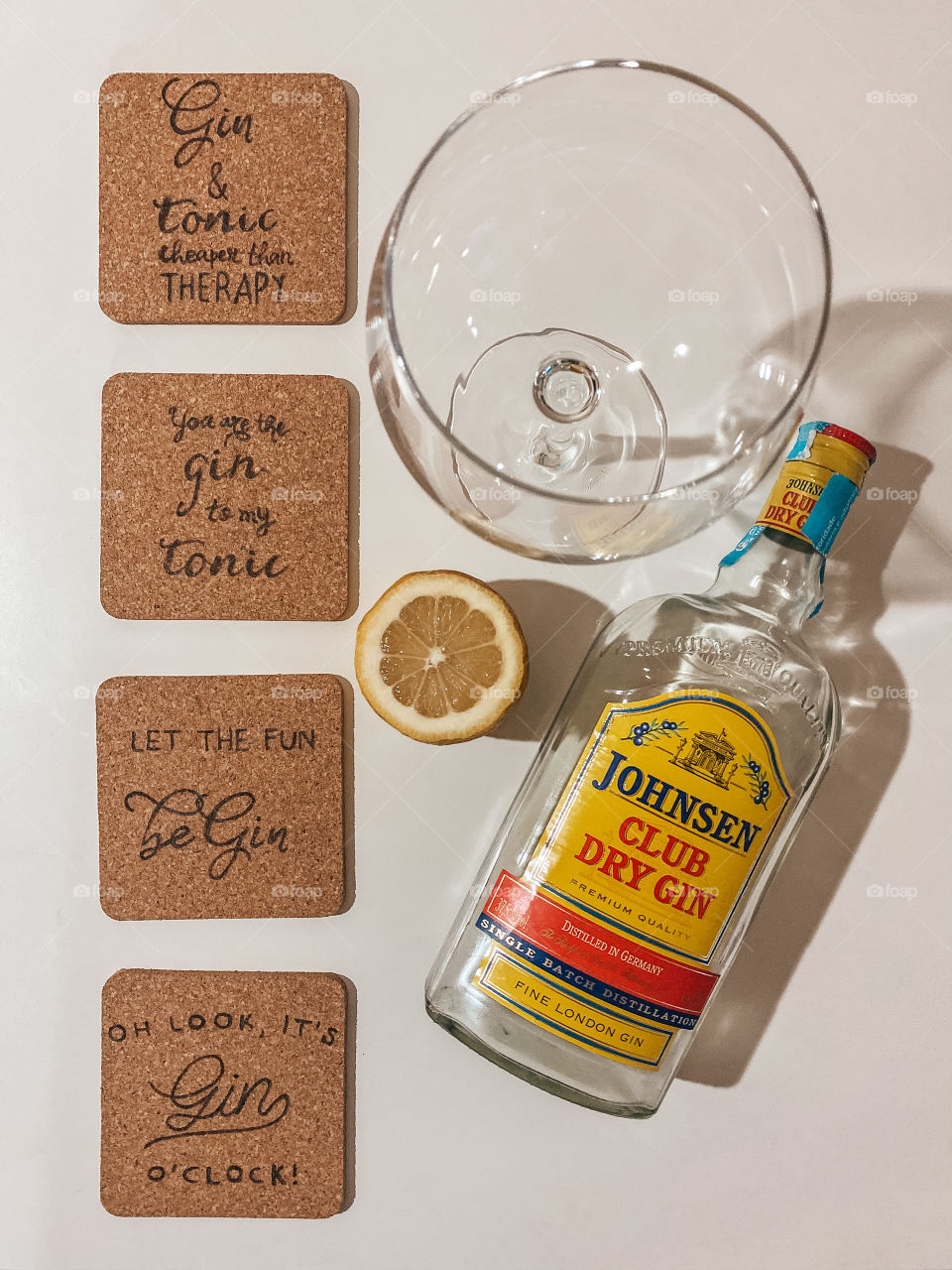 Social distancing.. but not from gin 