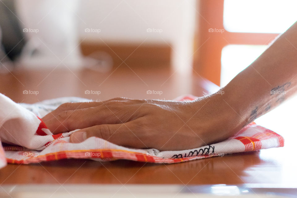 Woman in the kitchen